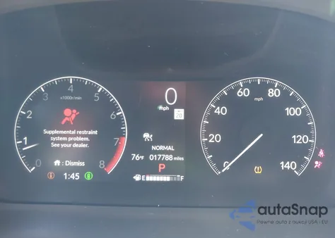 2025 Honda Odyssey Ex-L z USA, uszkodzony, nr VIN 5FNRL6H65SBO88431